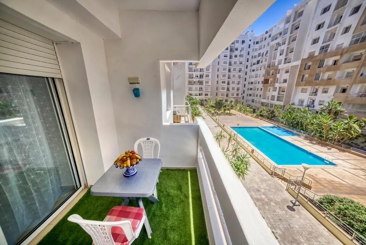 Appartement Avec Piscine Agadir 0*,